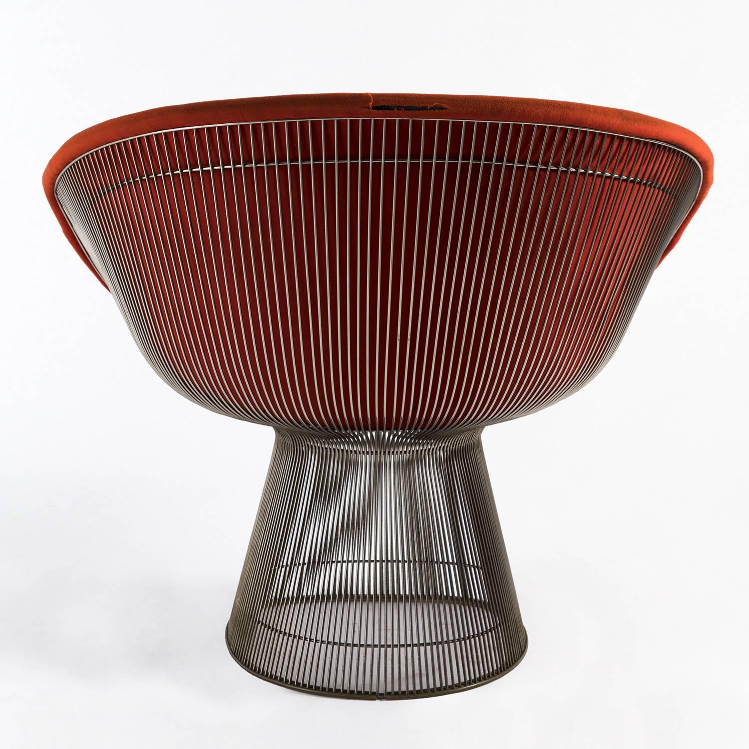 Warren Platner Lounge Chair for Knoll In Fair Condition In Saint Ouen, IDF