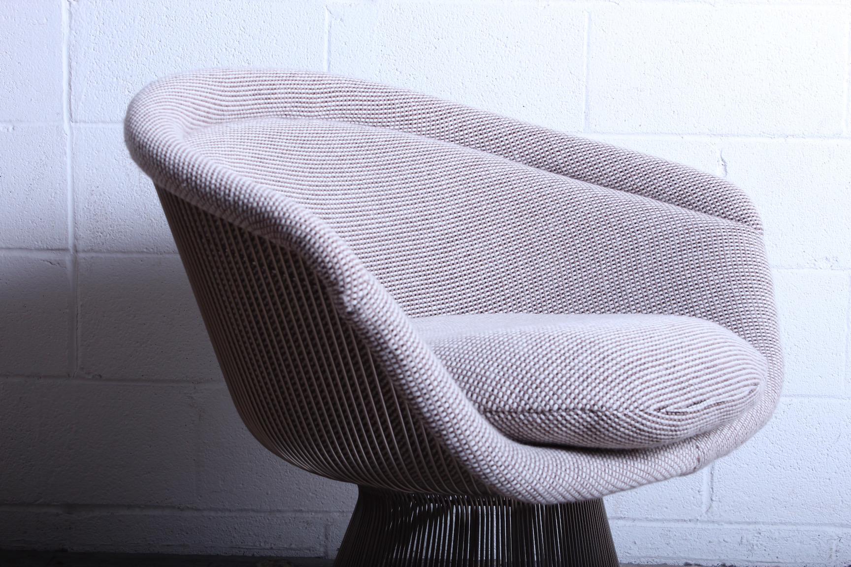 Warren Platner Lounge Chair for Knoll In Good Condition In Dallas, TX