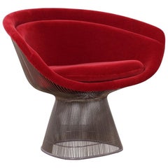 Warren Platner Lounge Chair aus Mohair