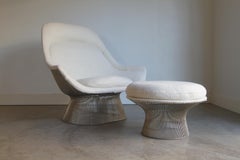 Chaise longue + Ottoman Warren Platner