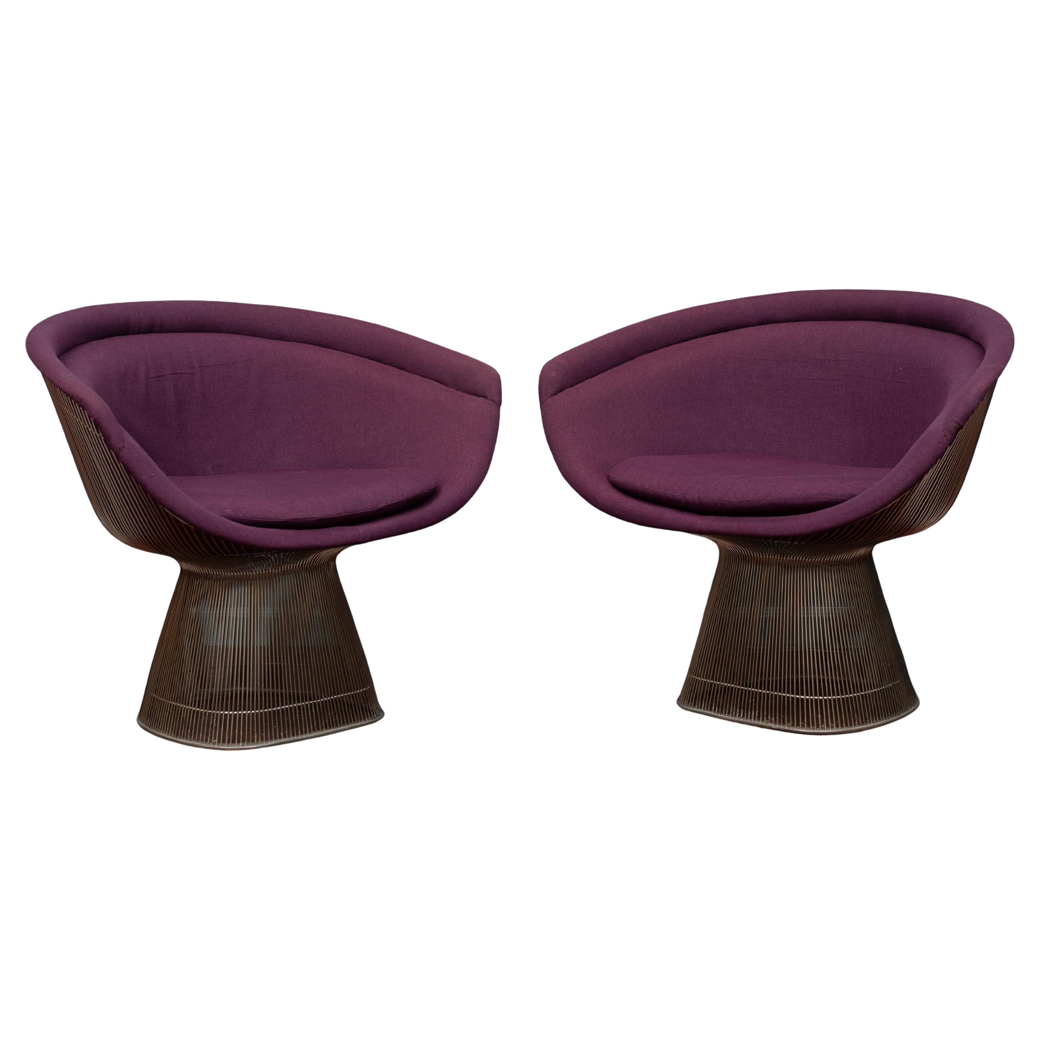 Warren Platner Lounge Chairs for Knoll