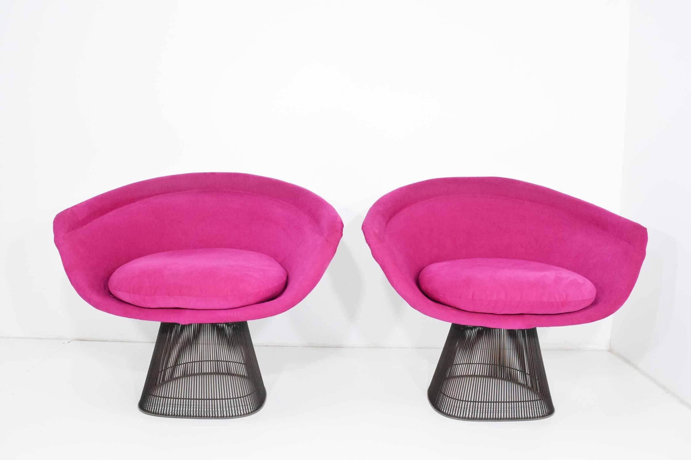 Warren Platner Lounge Chairs and Single Stool 3