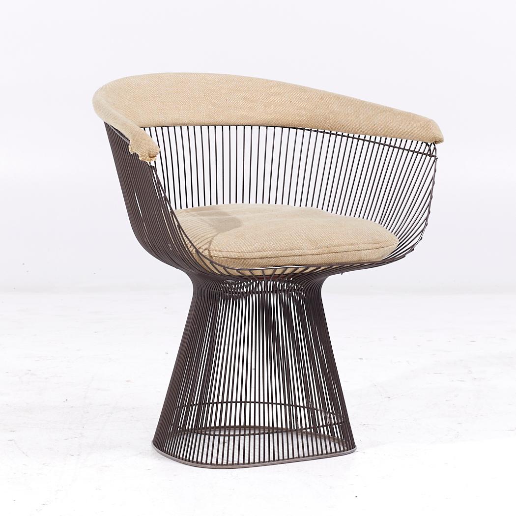 American Warren Platner Mid Century Dining Chairs - Pair For Sale