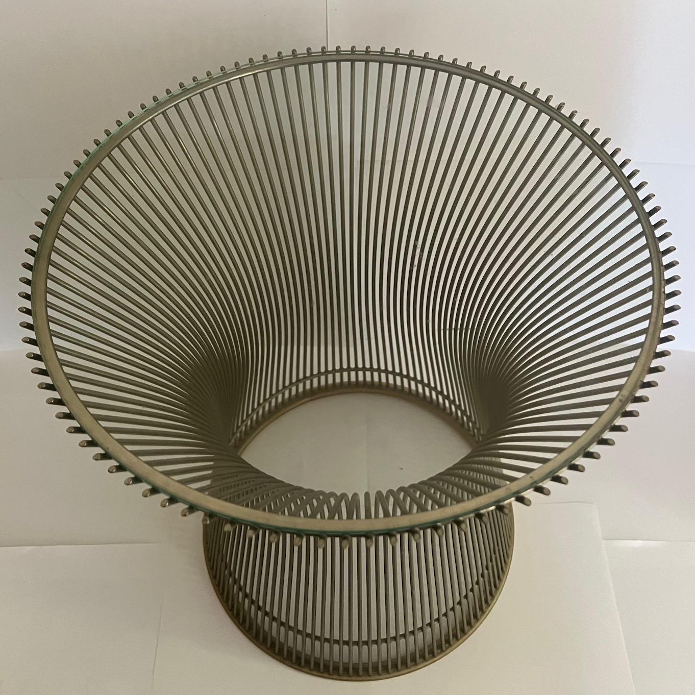 Italian Warren Platner Modern Side Table for Knoll, c. 1960's For Sale