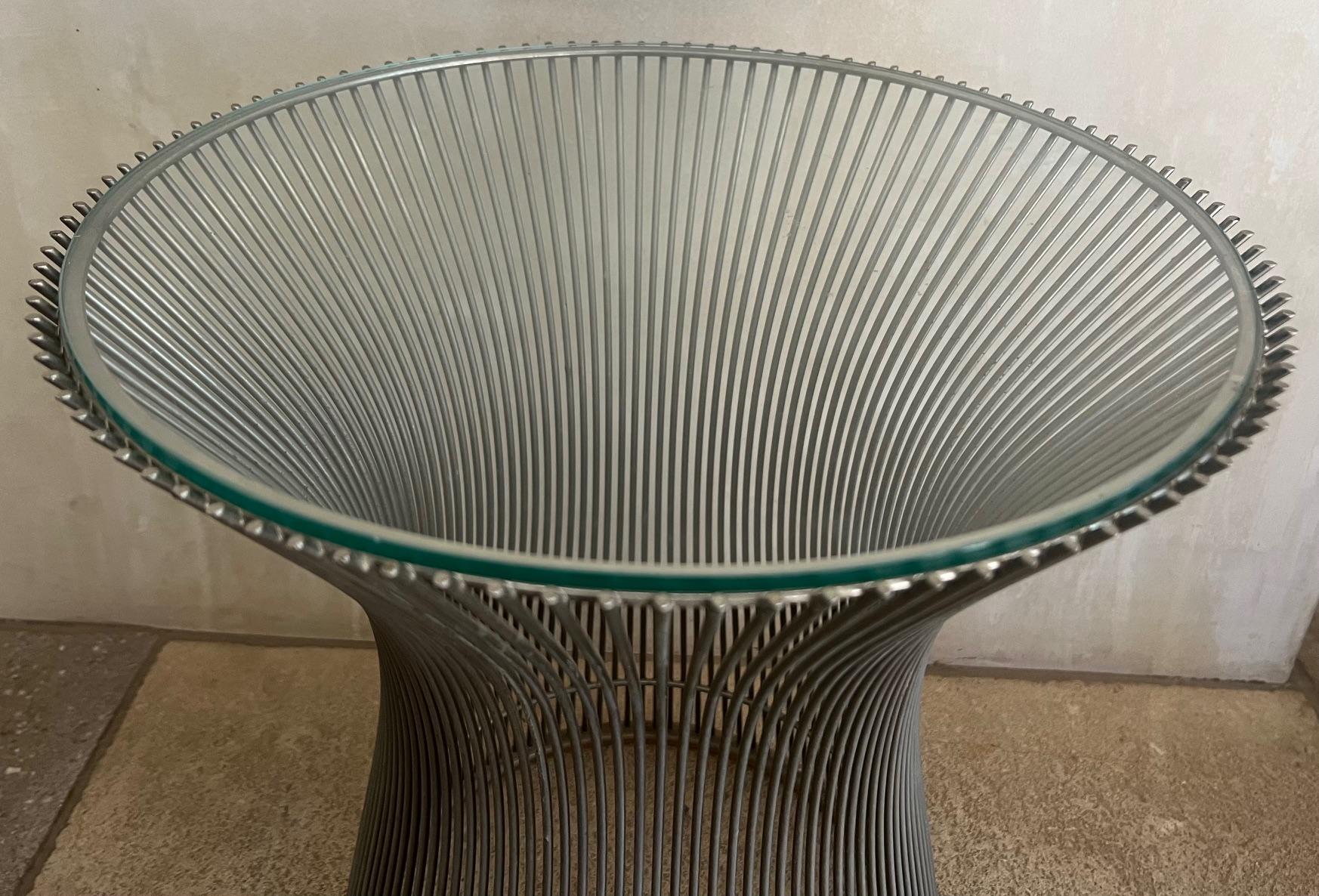 Warren Platner Modern Side Table for Knoll, c. 1960's In Good Condition For Sale In Ross, CA