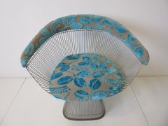 Warren Platner, Nickel-Chrom-Loungesessel für Knoll