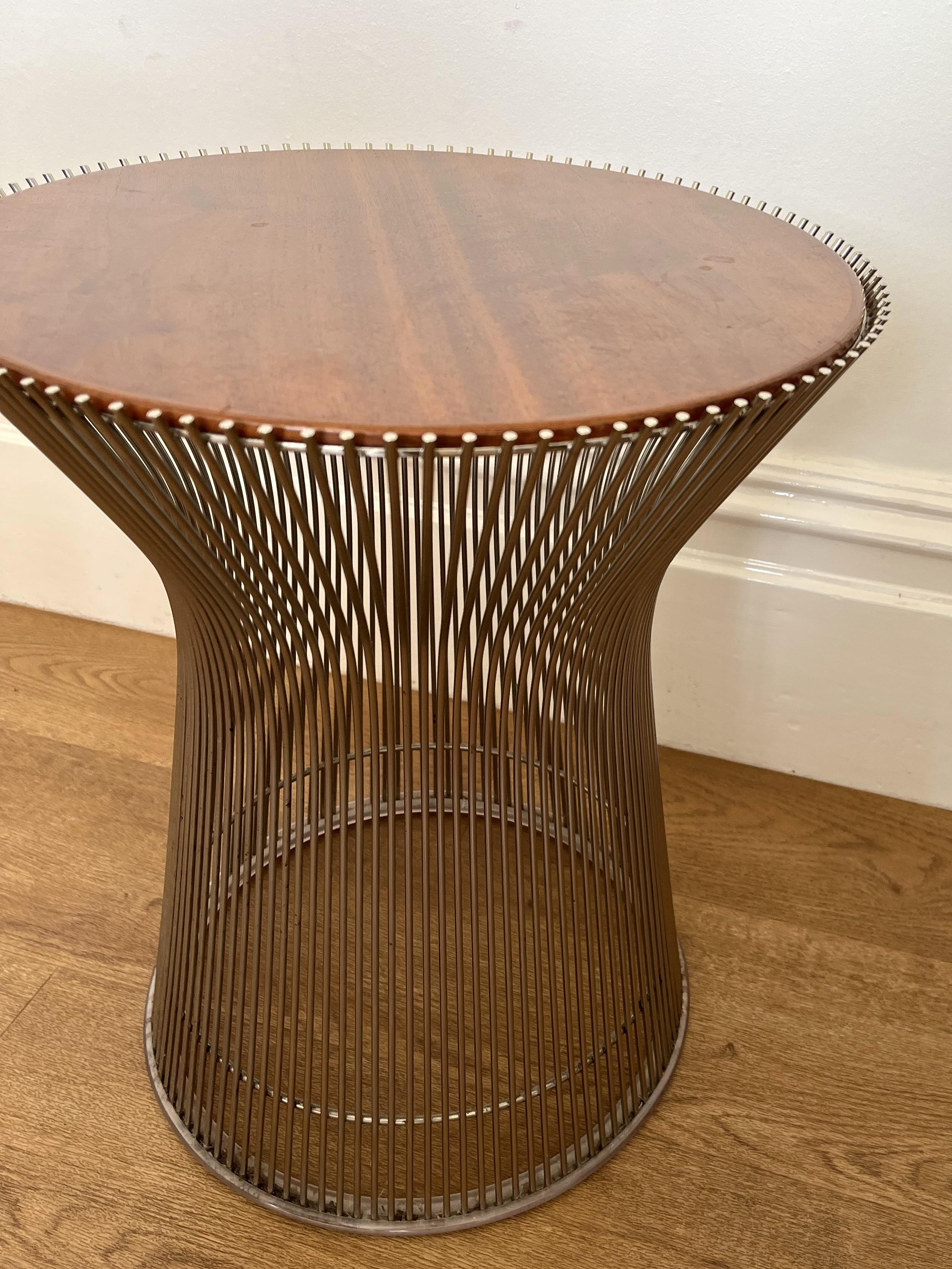 Warren Platner Side Table for Knoll In Good Condition In Solihull, GB