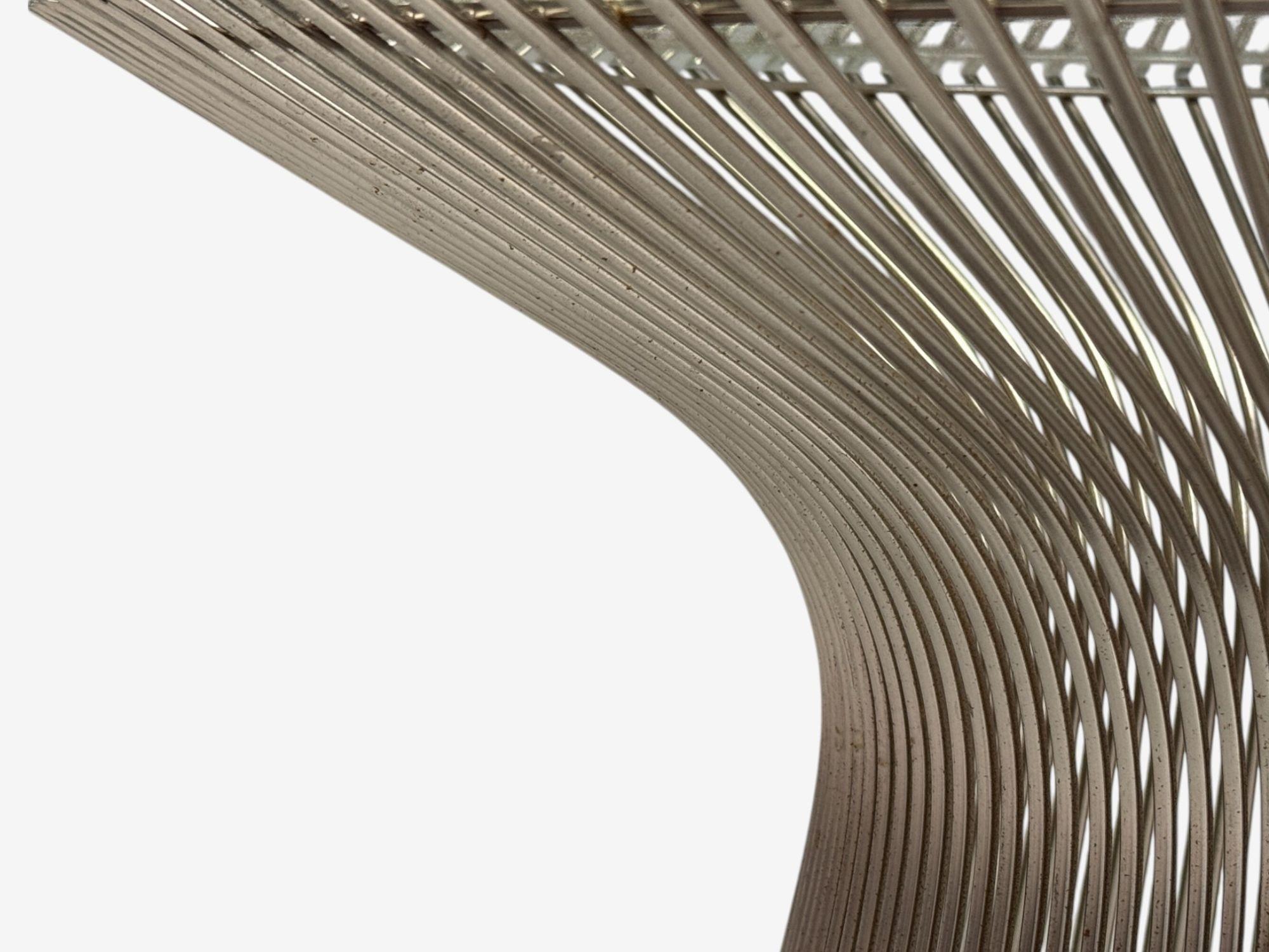 Warren Platner, Acero, Cristal, Mesa de centro, Estados Unidos, S. XXI Siglo XXI y contemporáneo en venta