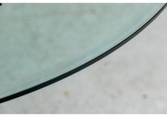 Warren Platner Attr. Steel & Glass Dining Table For Knoll