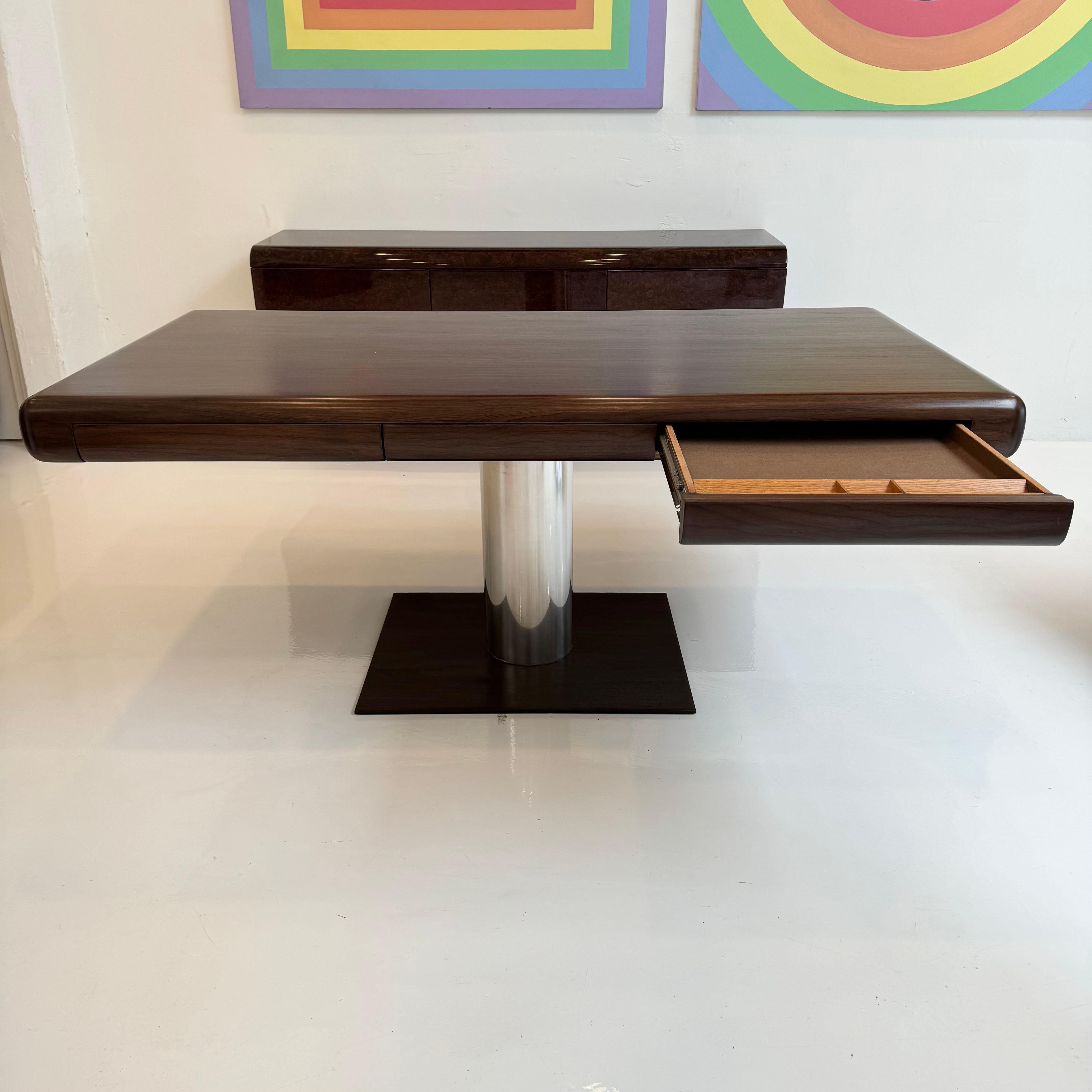 Warren Platner Style Desk, 1970s USA In Good Condition In Los Angeles, CA