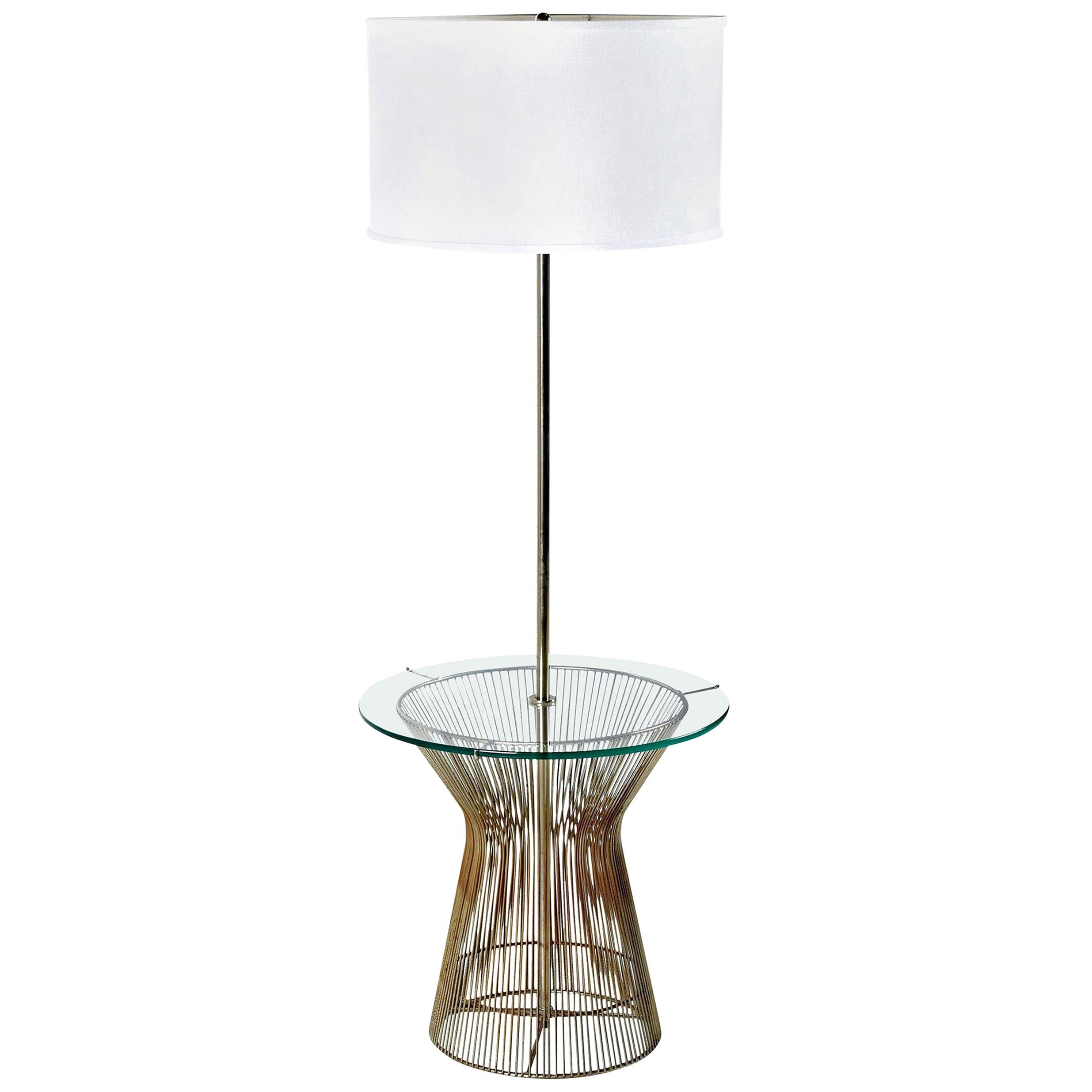 metal wire table lamp