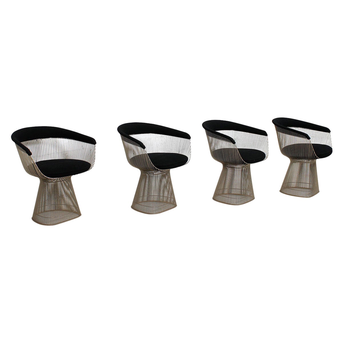 Set da pranzo in marmo di Warren Platner Verde Issorie con catalogo e provenienza, 1967 in vendita