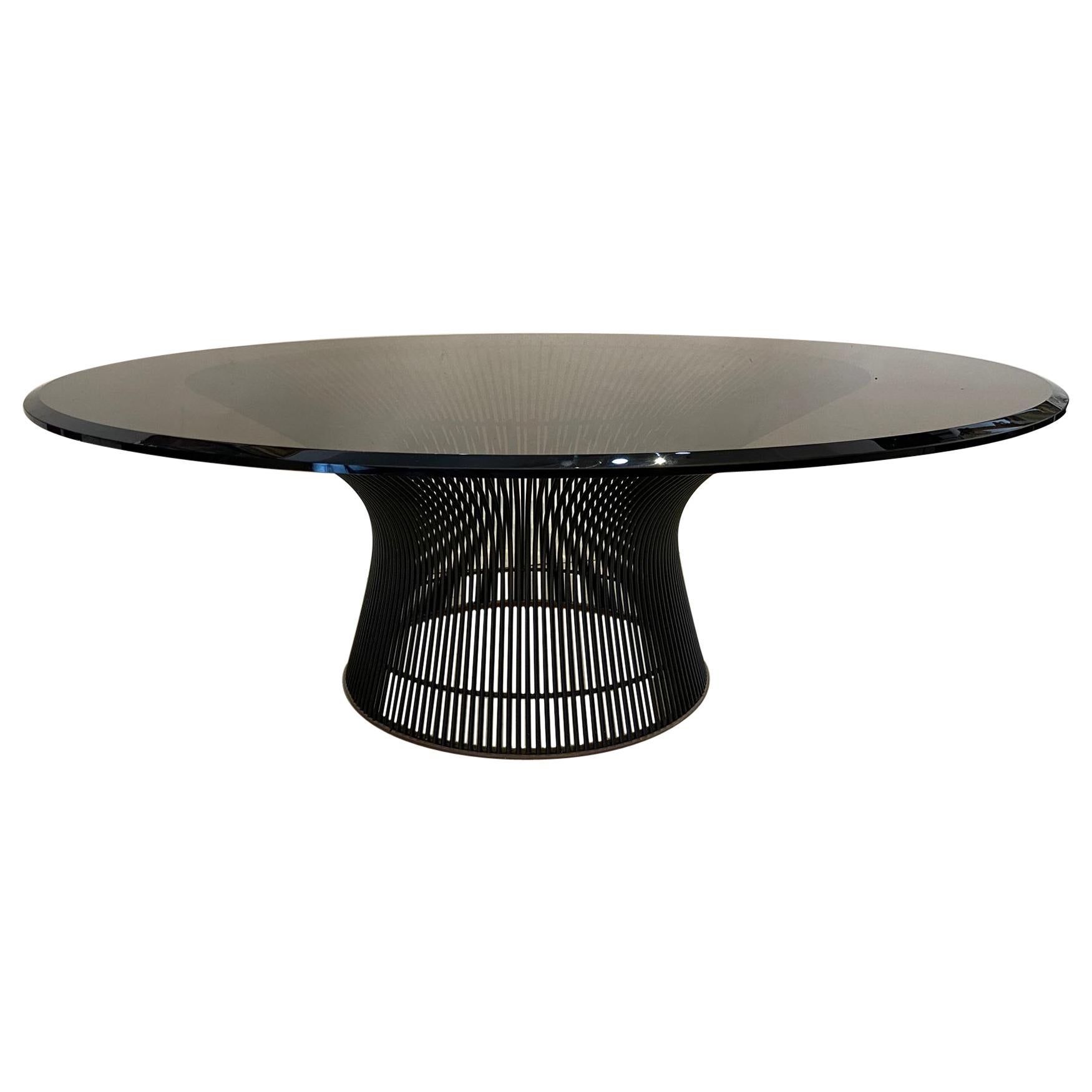 Warren Platner Wire Coffee Table Bronze Finish