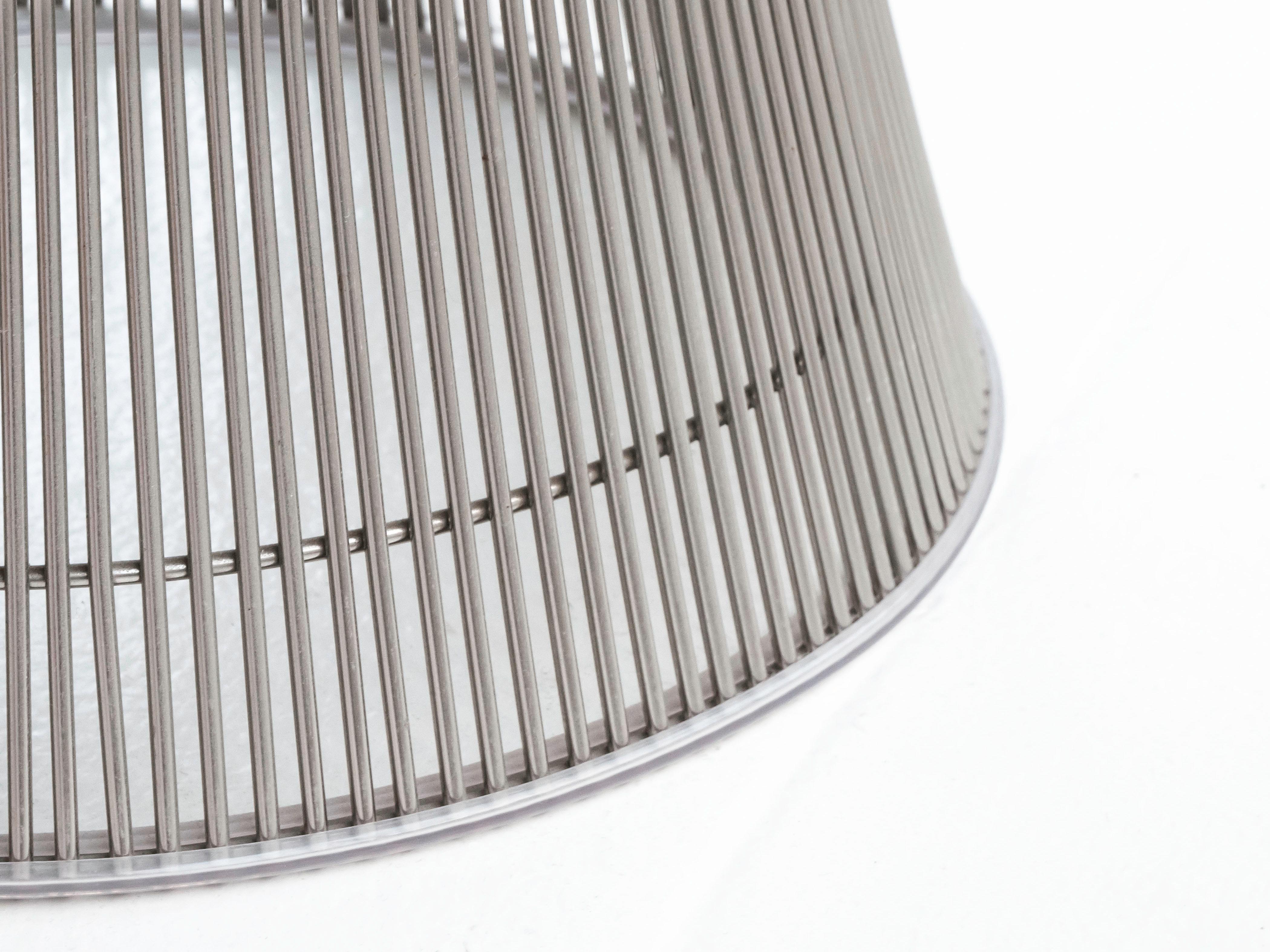 Warren Platner Wire Frame Lounge Chairs and Matching Coffee Table for Knoll 11