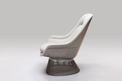 Warren Platner Wire Series Easy Chair in Knoll Fabric by Knoll