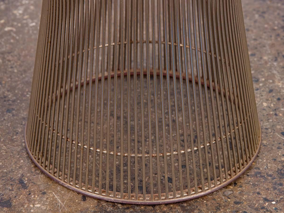 Warren Platner Wire Stool for Knoll In Excellent Condition In Brooklyn, NY