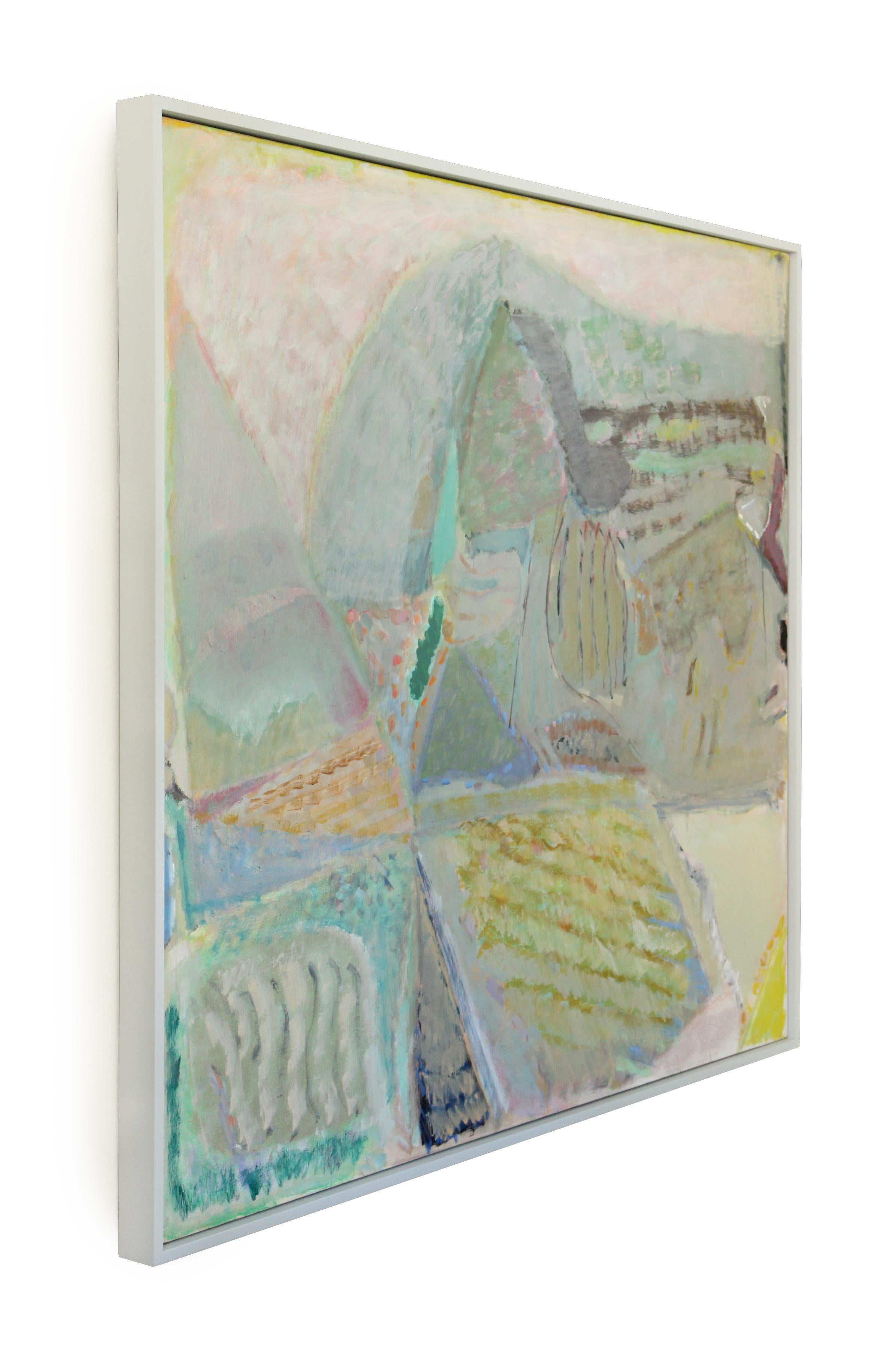 Paesaggio strisciante - Painting di Warren Rohrer