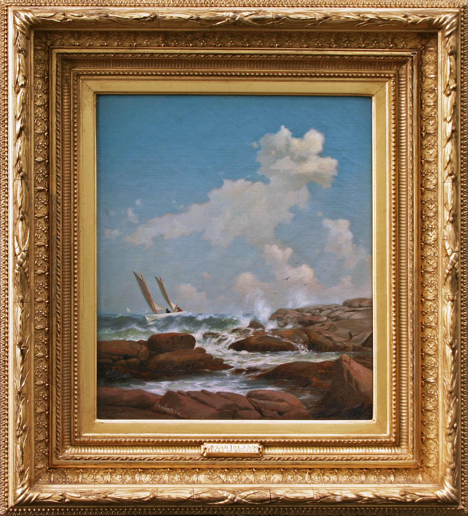 Star Island, Isle of Shoals - Painting di Warren Sheppard