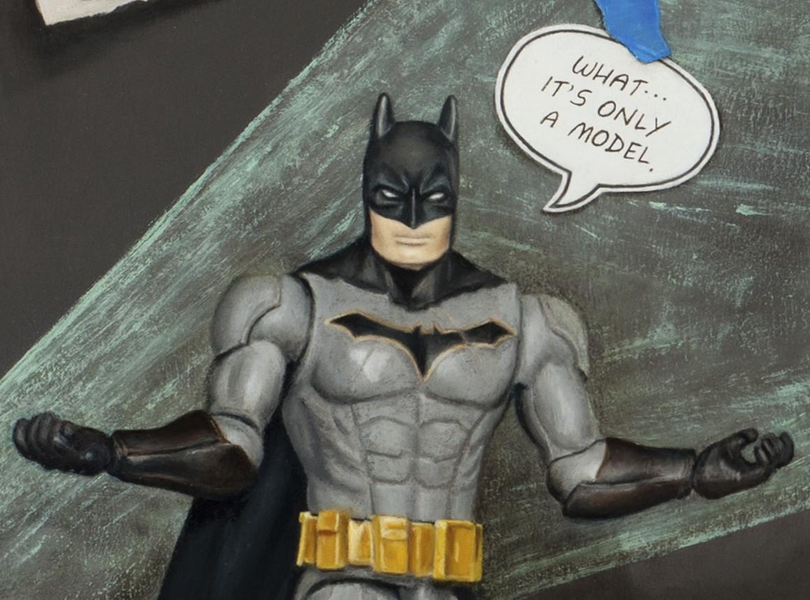 „Holy Mathmatical representation Batman!“ (2024) Von Warren W. Kessler im Angebot 1