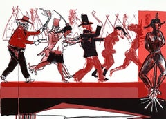 Cowboys and Indians, Warrington Colescott