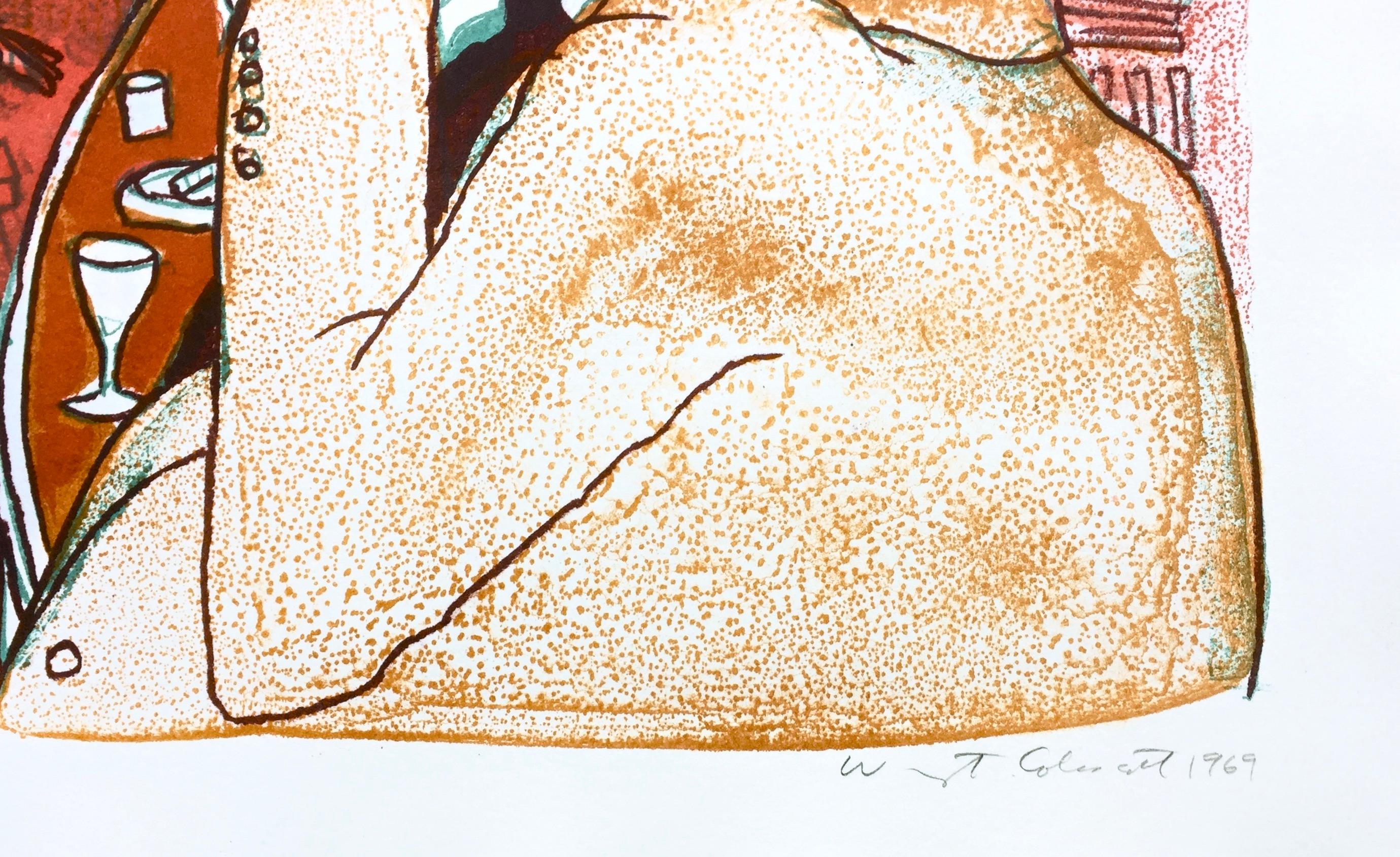 Fracas at Calamity's Place, Warrington Colescott For Sale 4