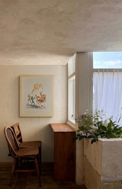 Warrington Colescott LA ÚLTIMA RESISTENCIA DE CUSTAR 1969 Litografía firmada