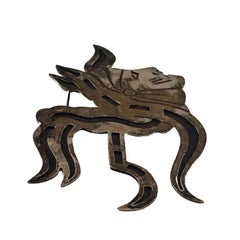 Warrior Silver Brooch