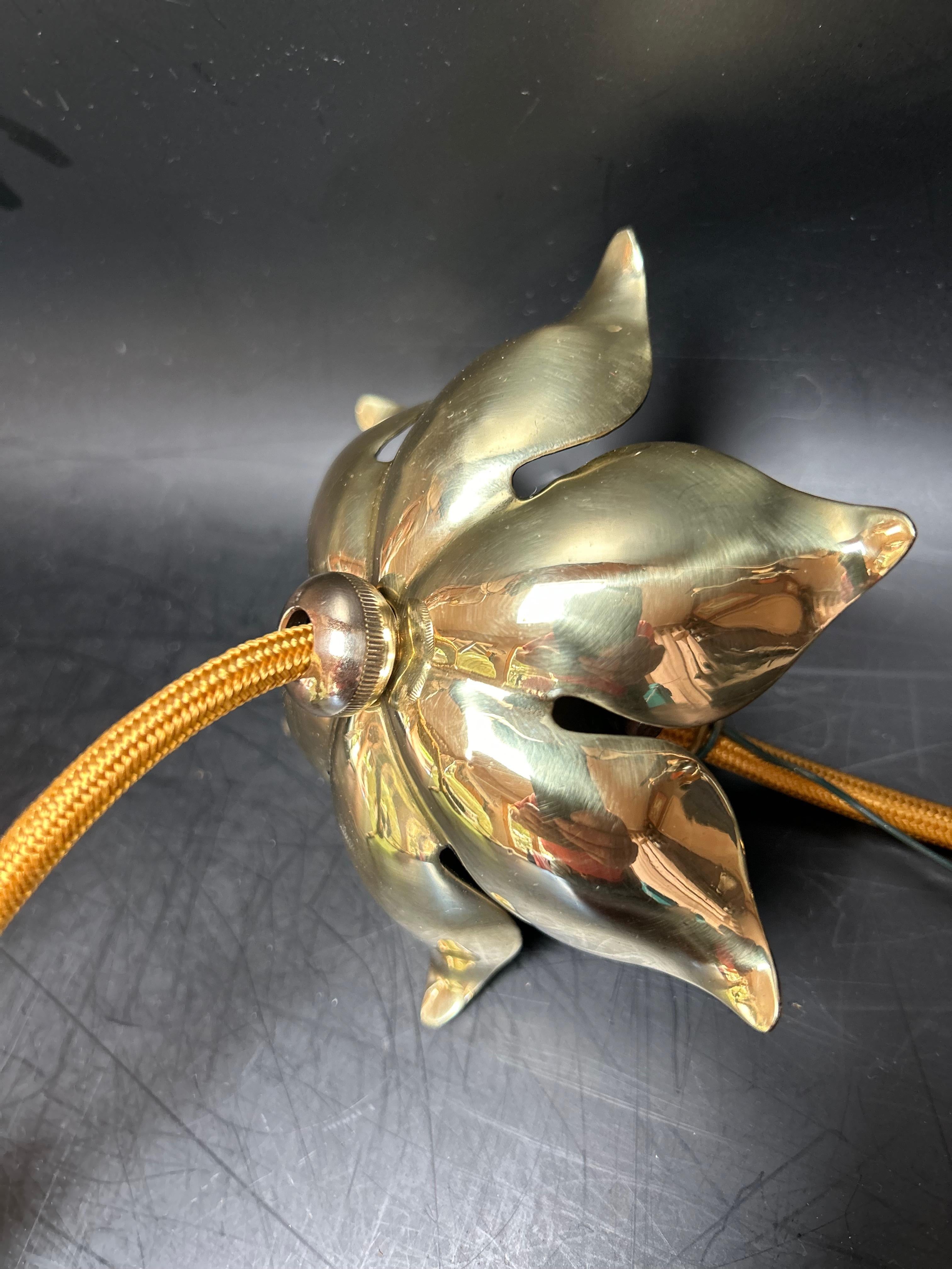 Copper Was Benson And James Powell Art Nouveau Pendant Lamp