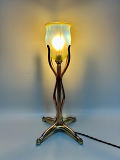 WAS Benson Art Nouveau Lamp