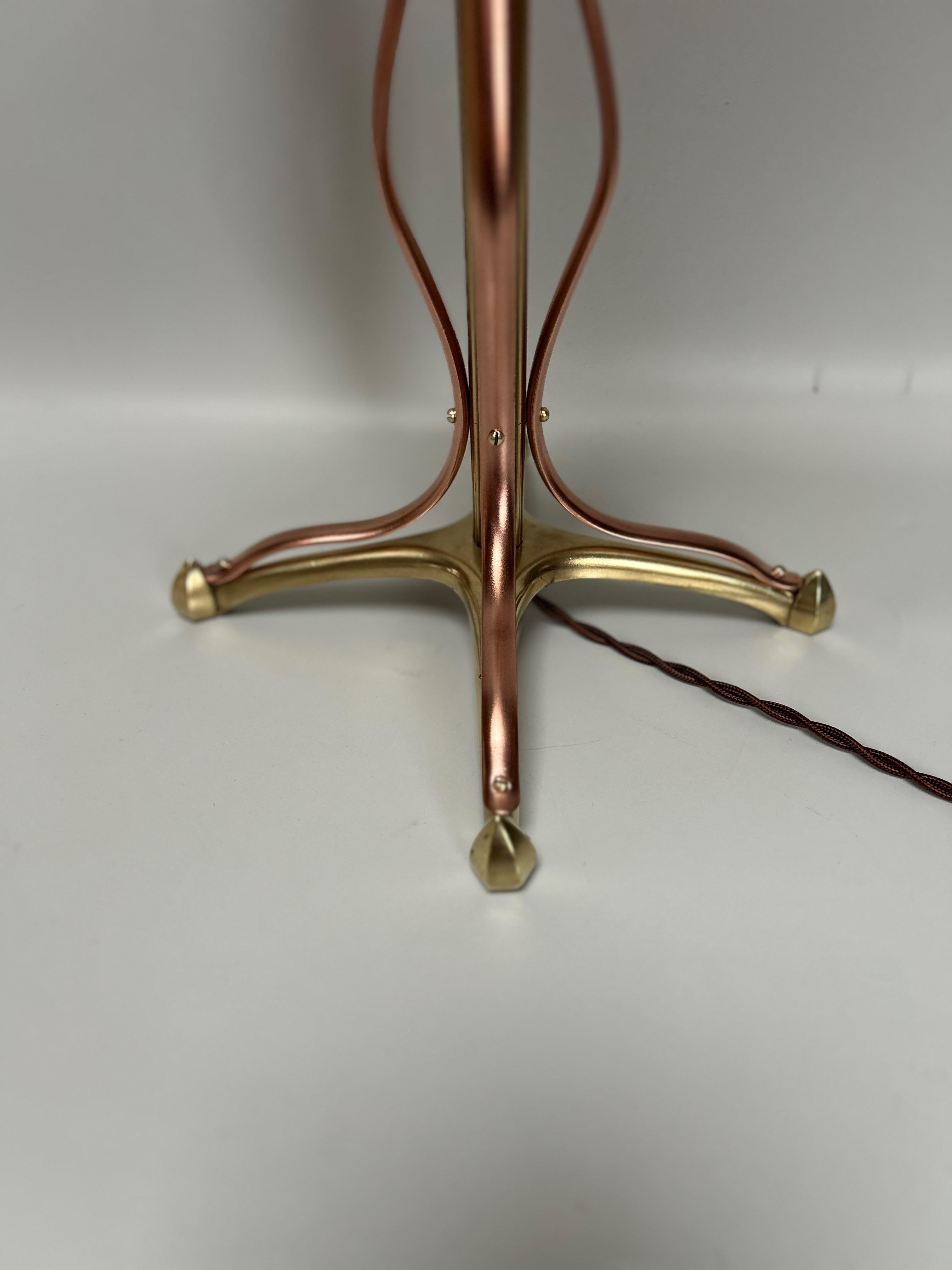 WAS Benson Art Nouveau Lamp For Sale 2