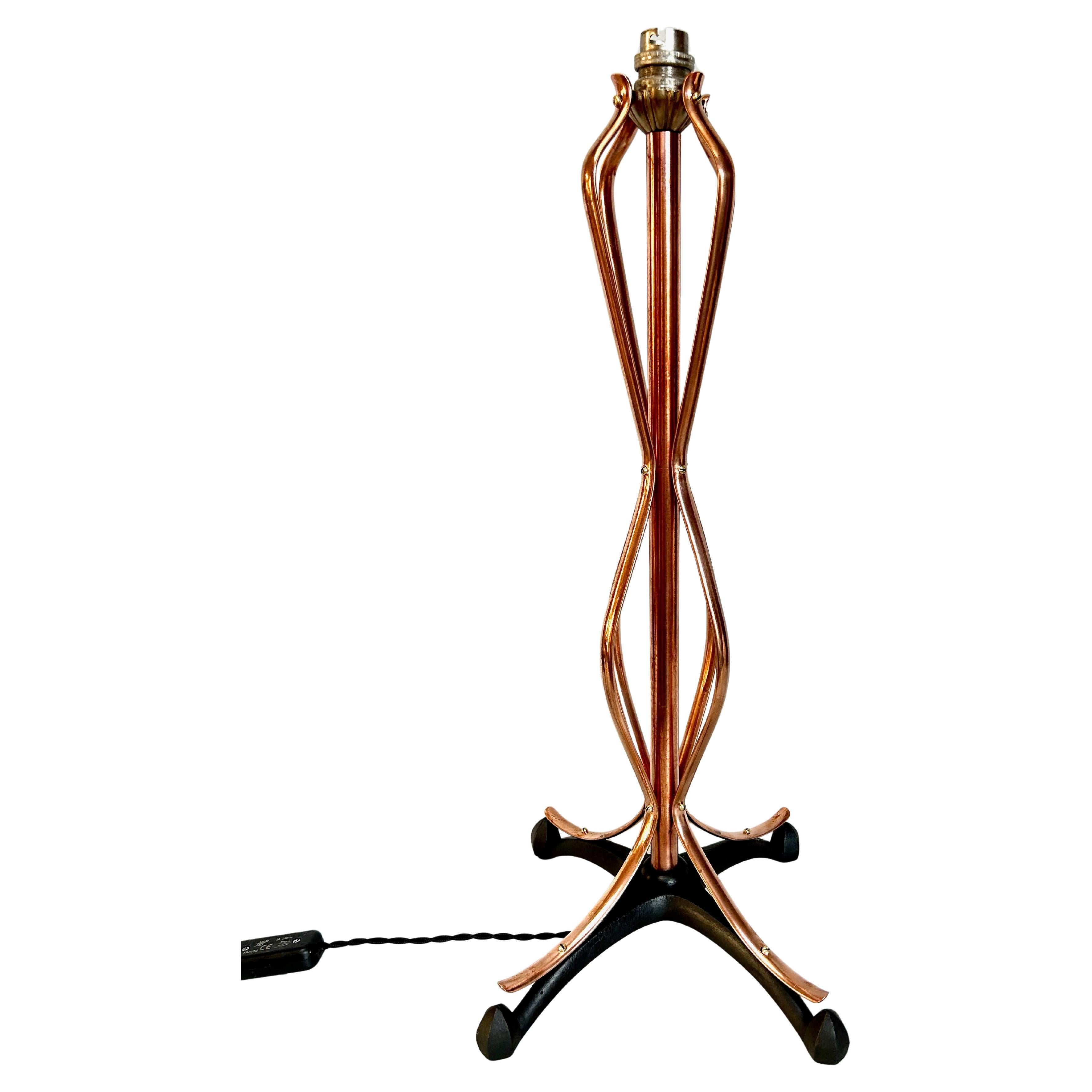 WAS Benson Art Nouveau Lamp