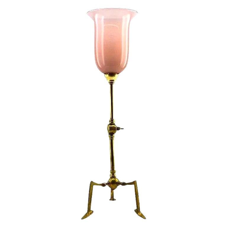 Was Benson (itt)  Articulated Table Lamp or Wall Sconce, 1900