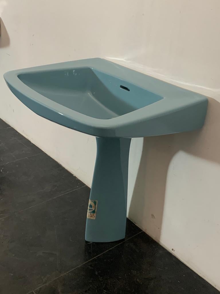 Washbasin Pontlab by Gio Ponti for Ideal Standard, 1953 In Excellent Condition In Montelabbate, PU