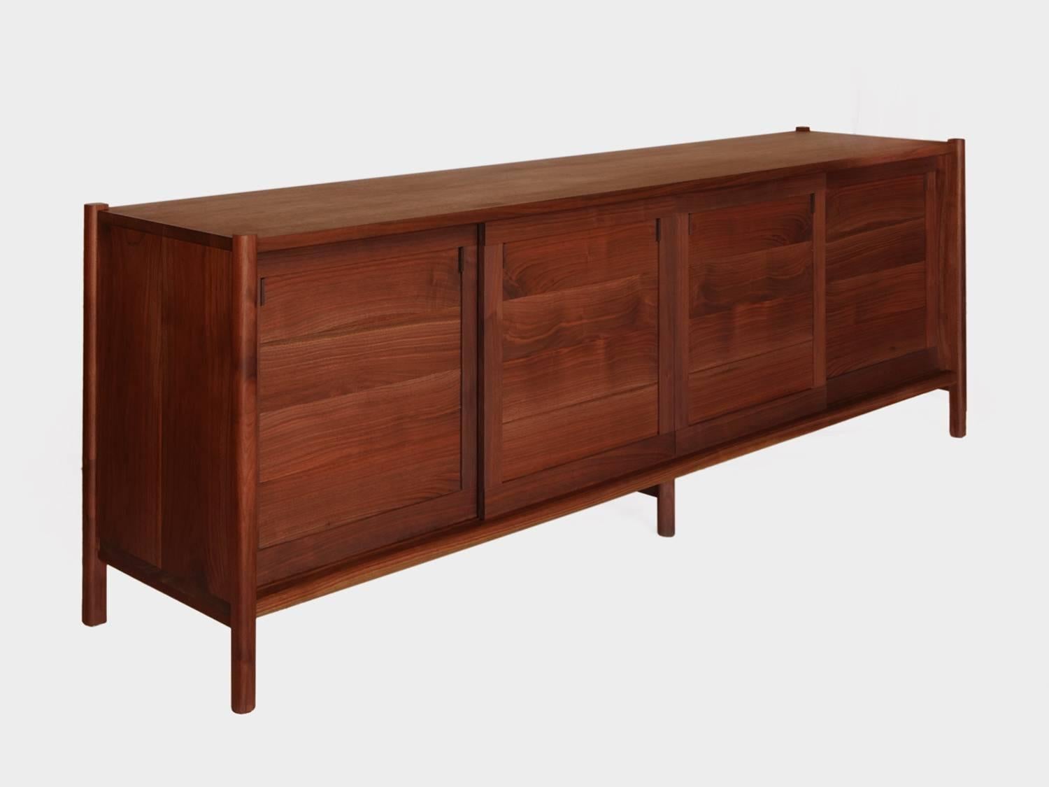 solid wood credenza