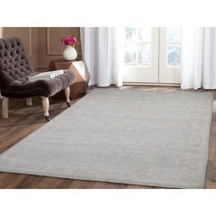 Washed Out Peshawar Hand Knotted Pure Wool Oriental Rug