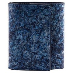 Washi Coin Blue Case in Paper & Leather