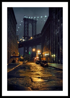 Washington Bridge, New York, Color Photography Fine Art Print by Rainer Martini