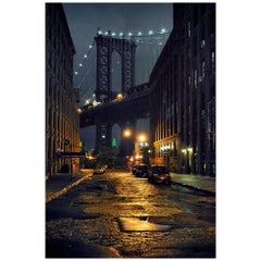 Washington Bridge, New York, Color Photography Fine Art Print by Rainer Martini