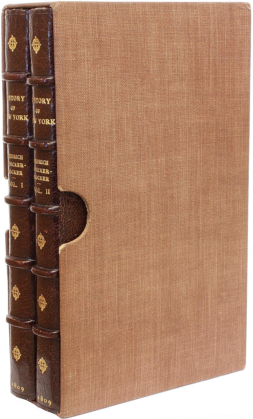 Early 19th Century Washington IRVING - A History of New York - 1809 - FIRST EDITION ! For Sale