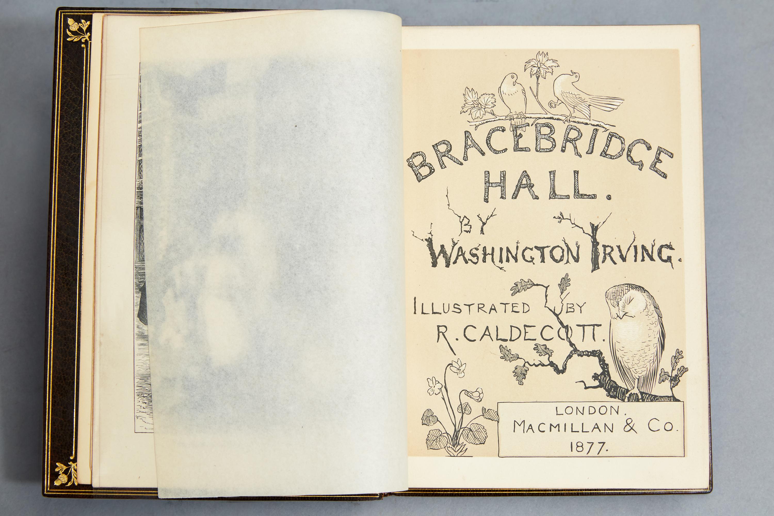 Late 19th Century Washington Irving's Bracebridge Hall