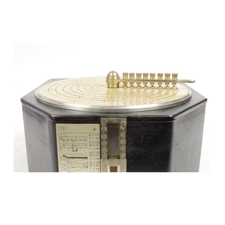 Antic Calculation Ruler Washington Logarithmic Slide Rule Original Box Antique Calculation Tool ...