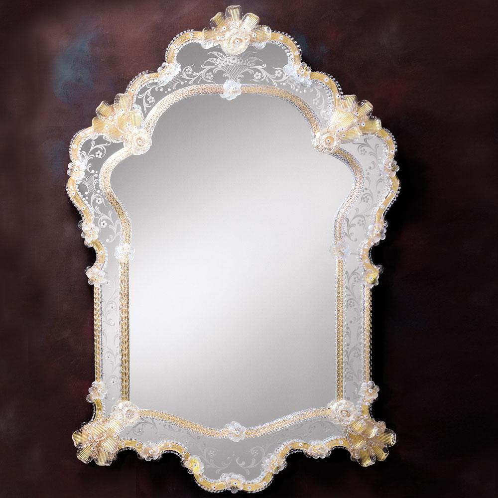 XXIe siècle et contemporain Miroir de luxe de Murano de Washington en vente