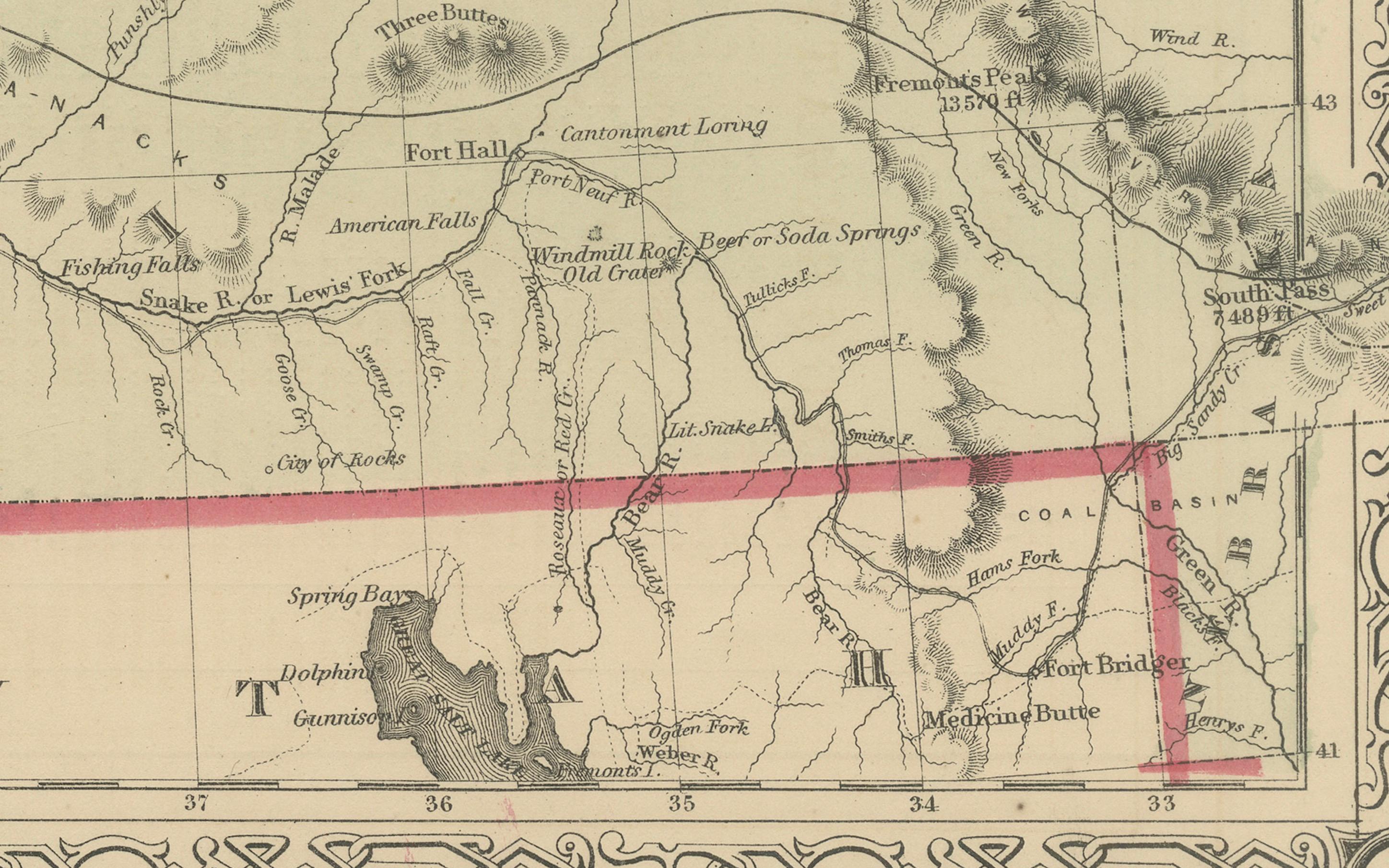 Mappa Johnson's Washington Oregon Idaho, USA c.1864 - Colorata a mano

Si tratta di una mappa finemente incisa e colorata a mano intitolata Johnson's Washington, Oregon, and Idaho, pubblicata da Johnson and Ward a New York nel 1864 circa. Mostra gli