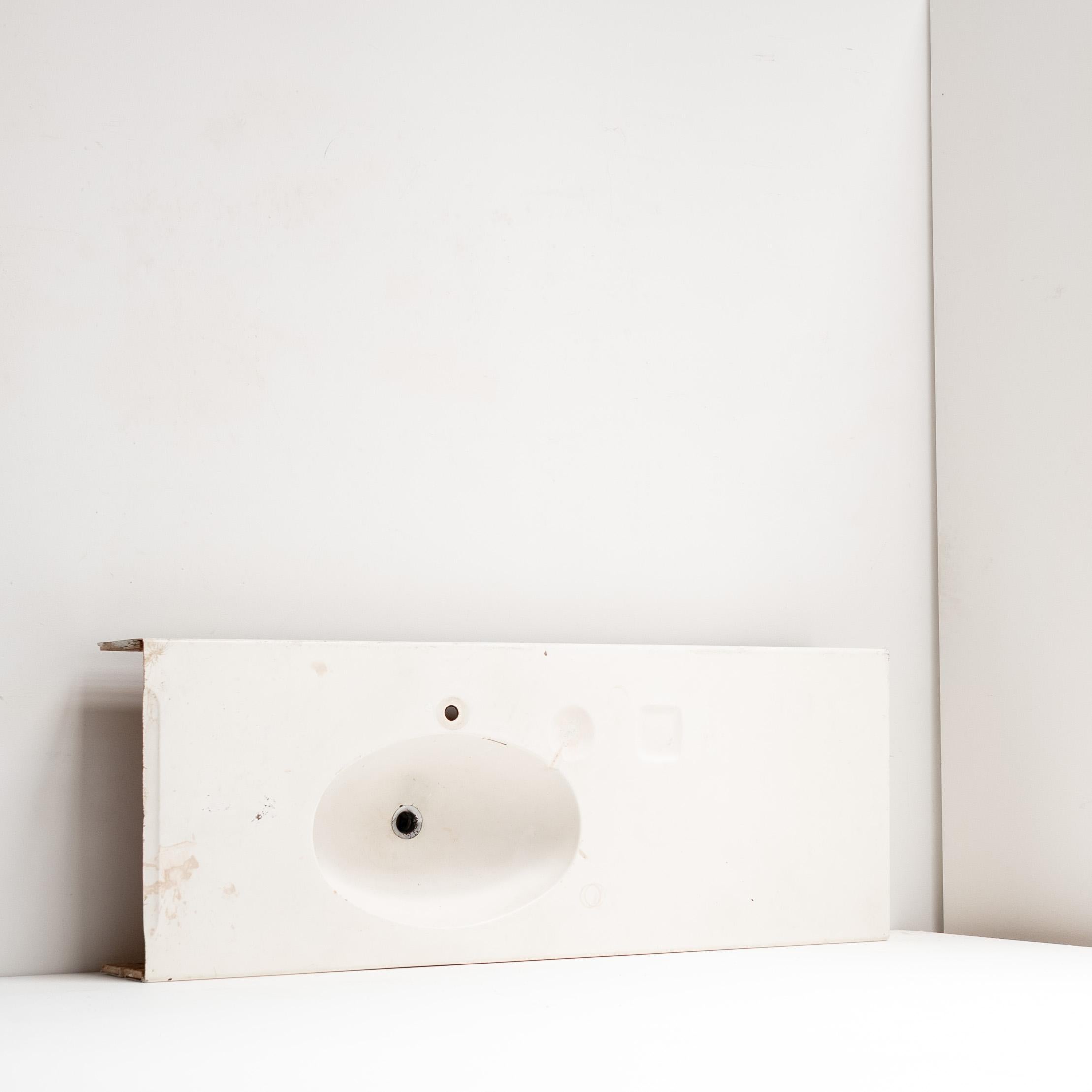 Waschtisch, Waschbecken, Charlotte Perriand, Les Arcs, Frankreich, 1970er Jahre im Angebot 3