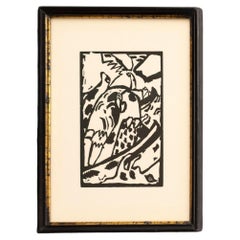 Wasilly Kandinsky, Wood Engraving for "Klaenge" Portfolio on Arches Paper 
