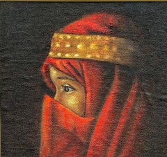 Befitting - 21st Century, Contemporary, Figurative Portrait, Religious, Women