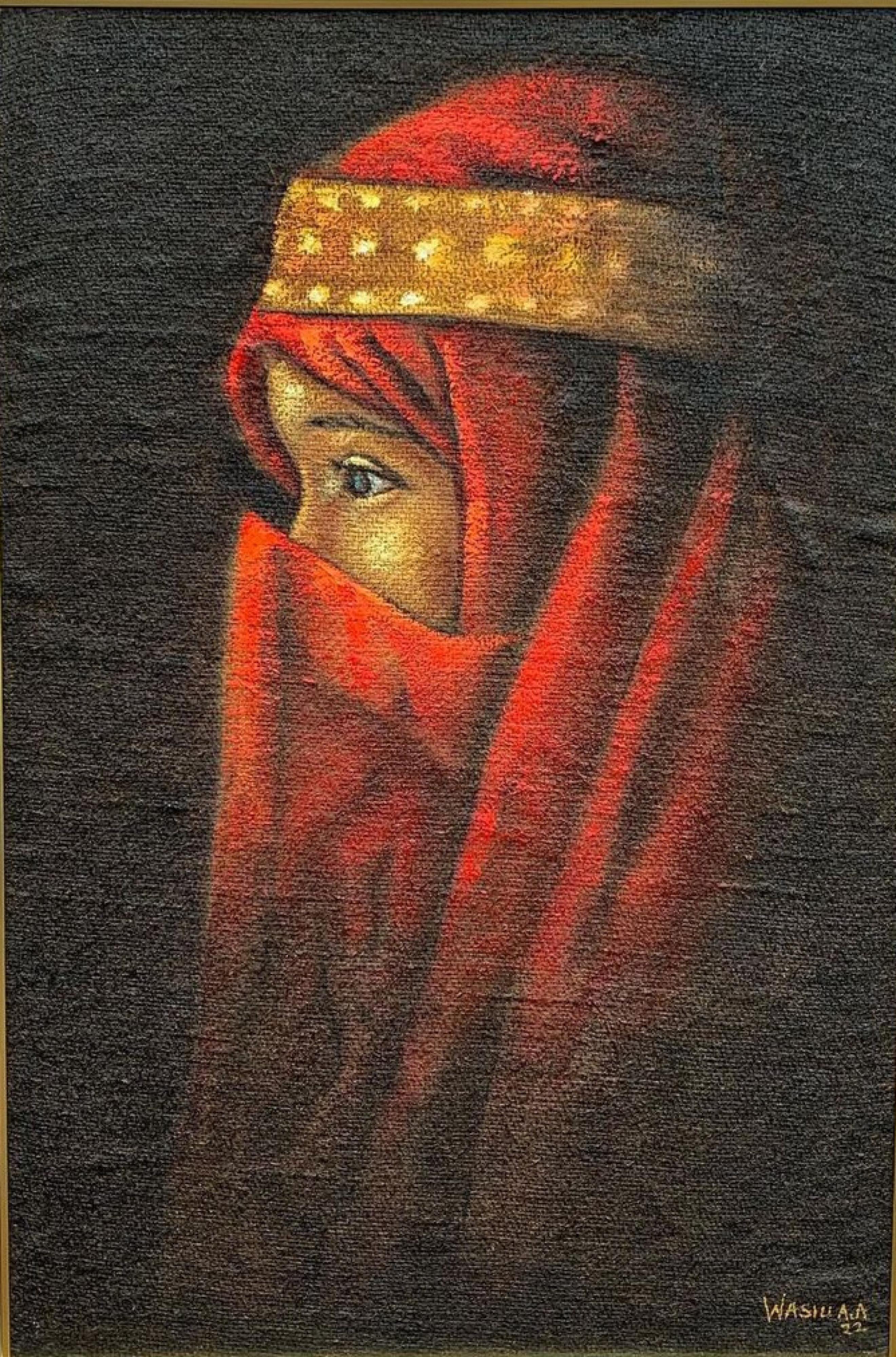 Si addice - 21° secolo, Contemporaneo, Ritratto figurativo, Religioso, Donne
