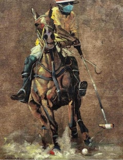 Mejor Tiro al Blanco - Siglo XXI, Contemporáneo, Retrato figurativo, Jinete de caballo