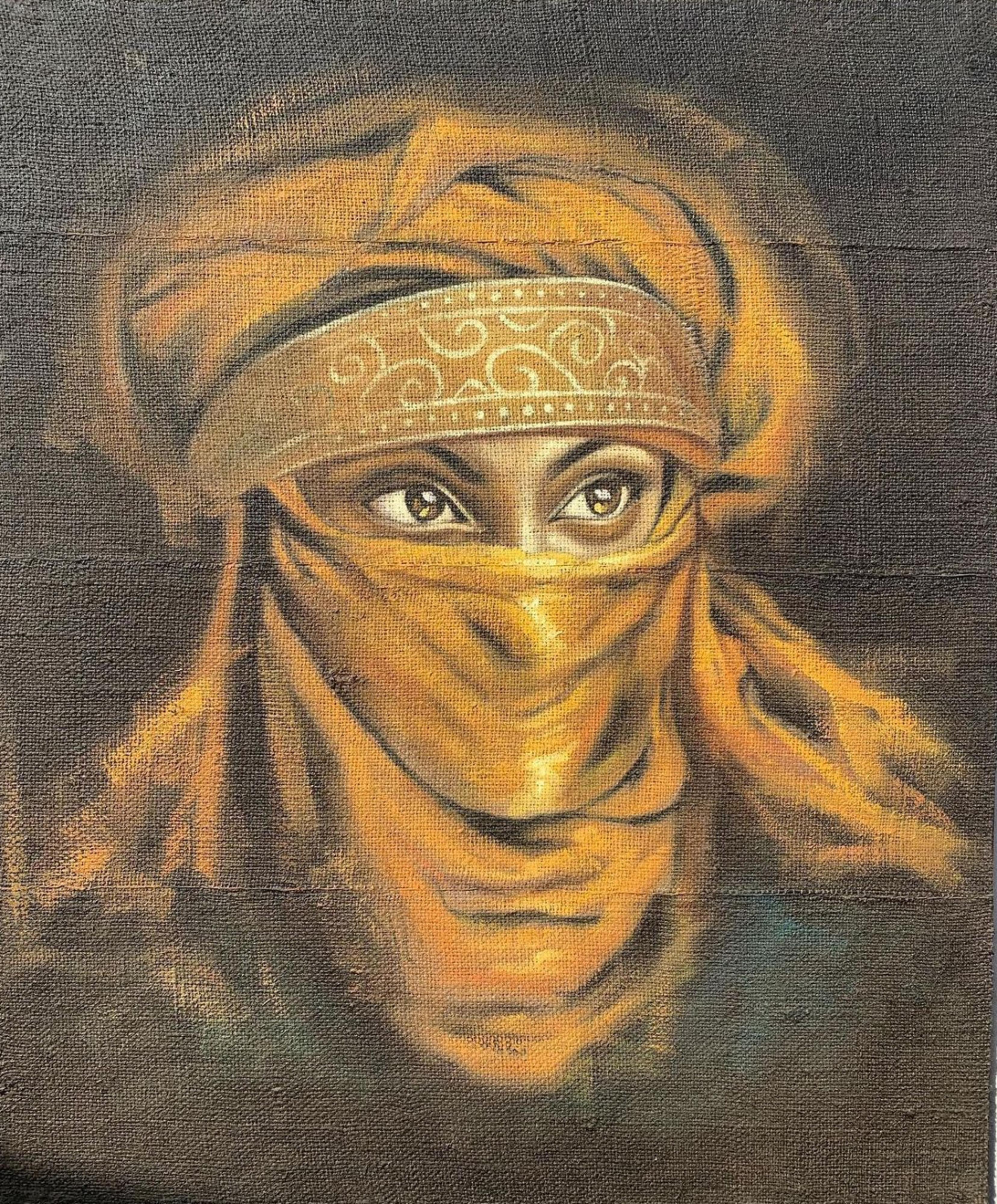 Delicia Conocida - Siglo XXI, Contemporáneo, Retrato Figurativo, Religioso