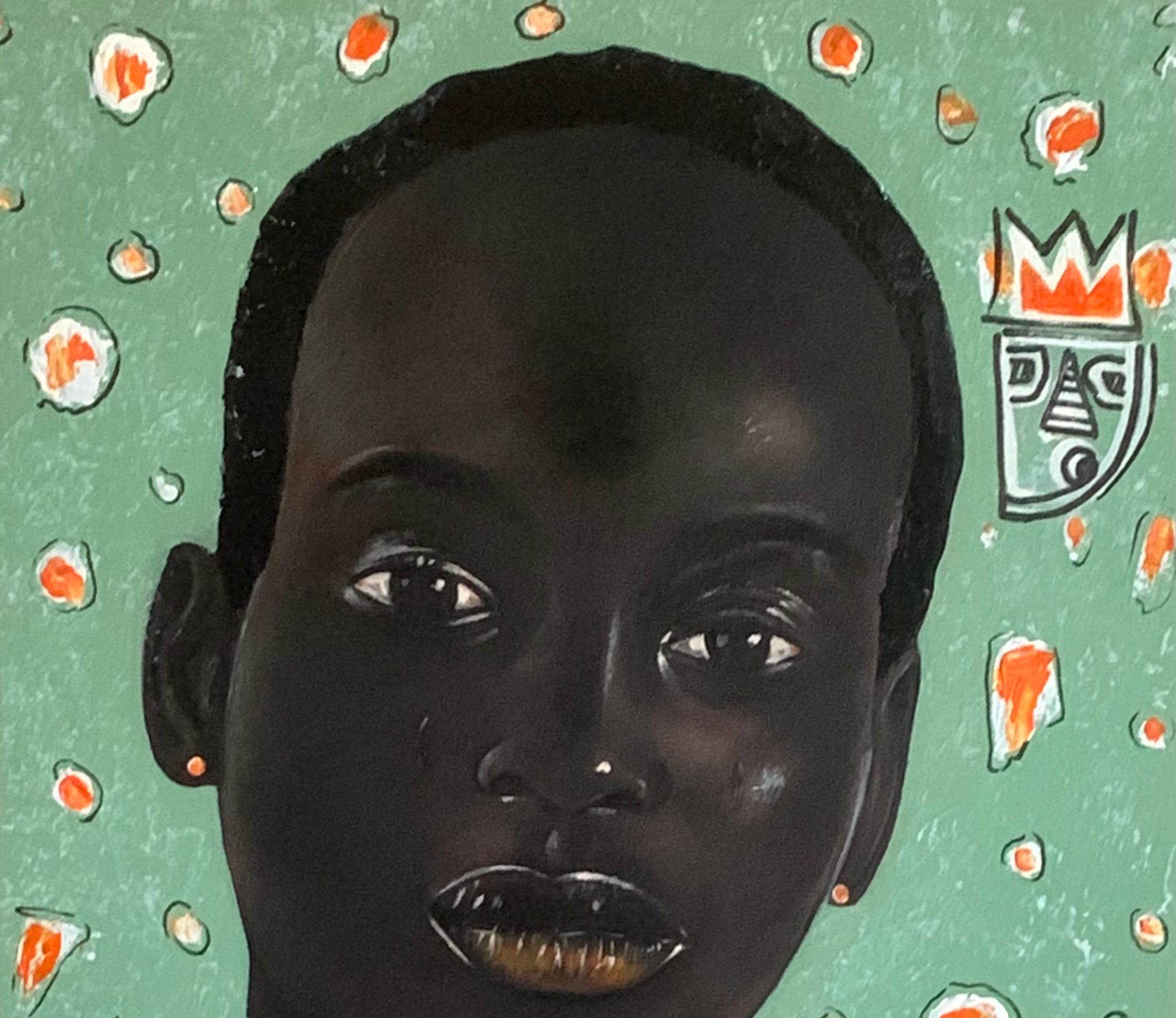 Versandverfahren
Versand in einem gut geschützten Rohr aus Nigeria
Dieses Werk ist ein Unikat, kein Druck oder eine andere Art von Kopie.
Begleitet von einem Echtheitszertifikat (ausgestellt von der Galerie)

Über den Künstler
Hassan Wasiu Sunday